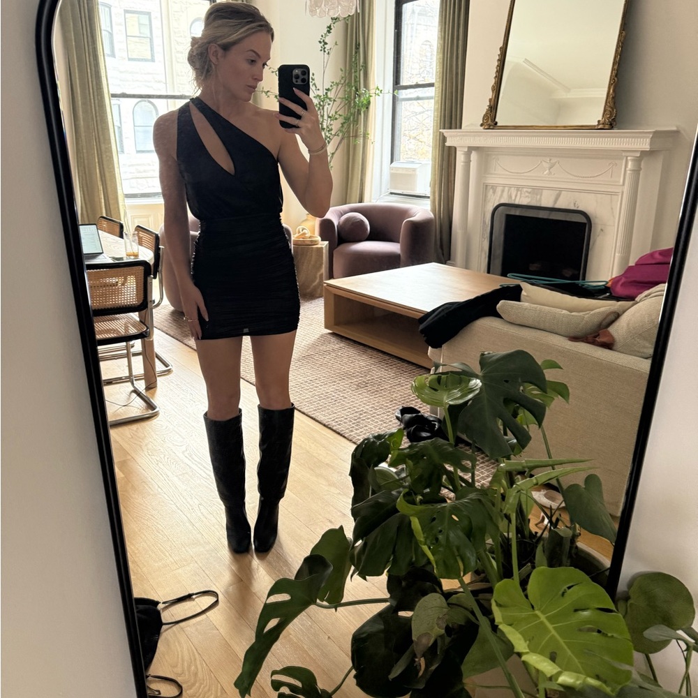 superdown Black Mini Dress